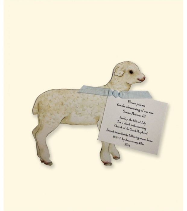 Mini Lamb die cut, small	