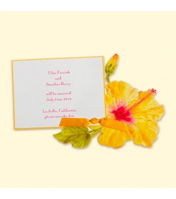 Hibiscus Card