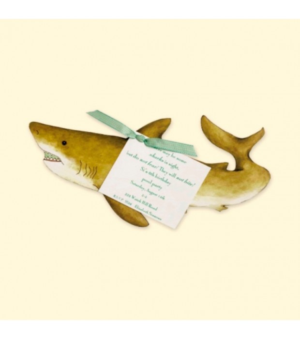 Shark Invitation Card