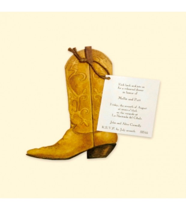 Cowboy Boot card