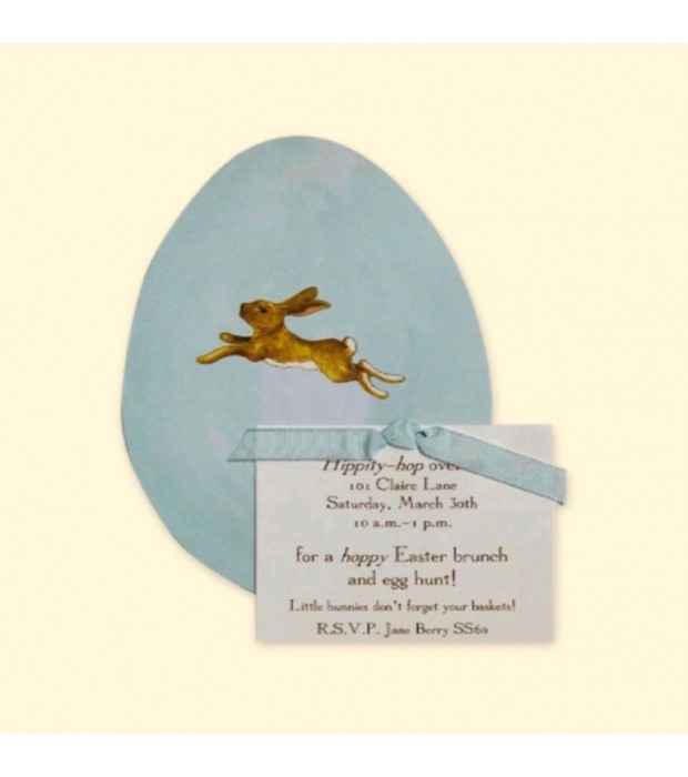 Bunny Egg  card