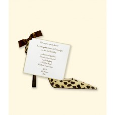 Leopard Shoe Recipe Card