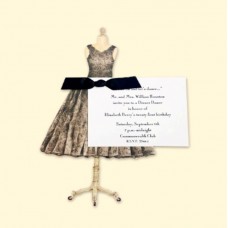 Black Dress invitation