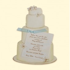 Wedding Cake Invitation Card