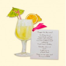 Tropical Cocktail Invitation Card