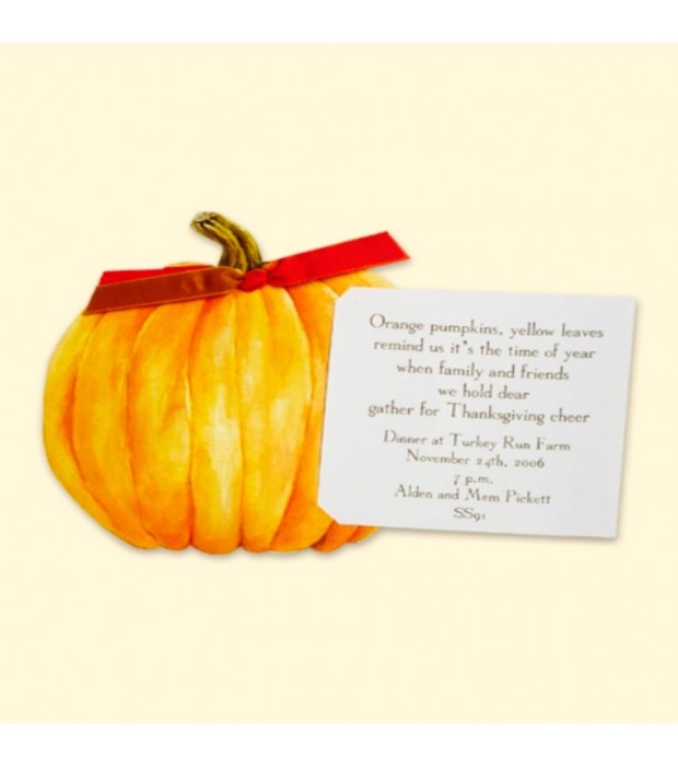 Pumpkin Card